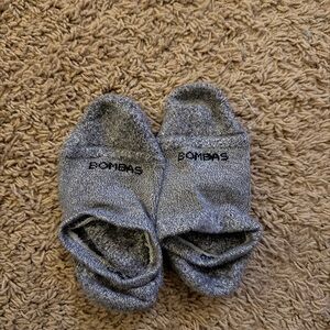 Bombas Women’s Gray Ankle Socks